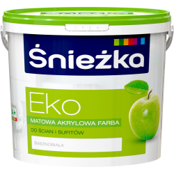 Eko-śnieżka Lux 5 L biała emulsja
